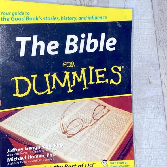 The Bible for Dummies book  FREE WITH PURCHASE - Picture 2 of 16